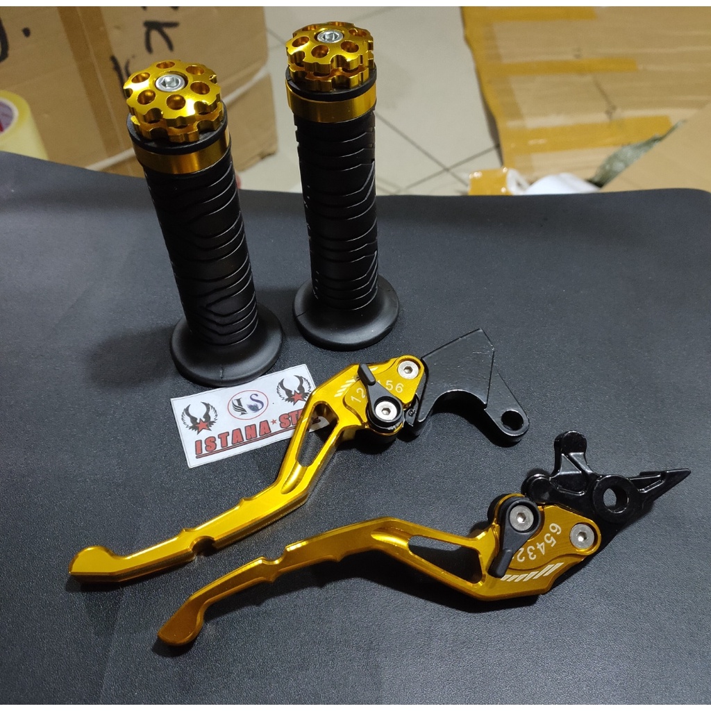 Handle / Handel Rem Aerox Full CNC GOLD 1PAKET