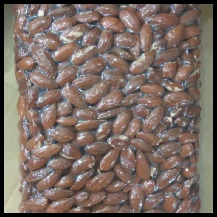 

DISKON TERBATAS !!! KACANG ALMOND ROASTED 1KG ALMOND PANGGANG KUPAS TERLARIS