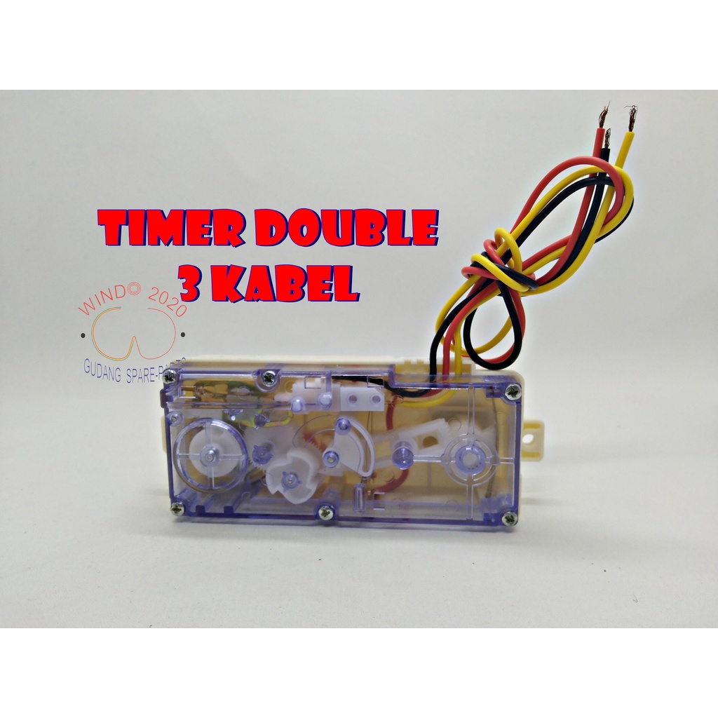 TIMER MESIN CUCI LG 2 TABUNG | TIMER MESIN CUCI LG | TIMER DOUBLE 3 KABEL | TIMER WASH DOUBLE 3KABEL