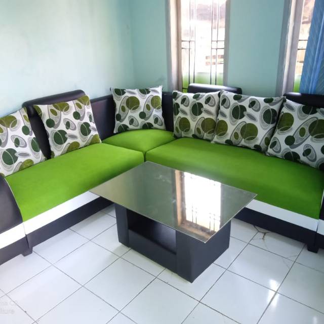 Kursi sofa sudut minimalis