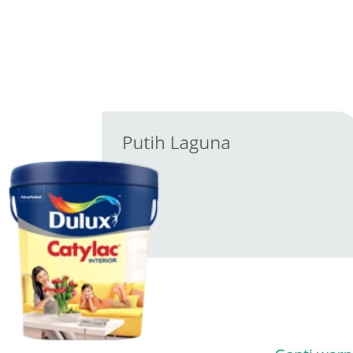 Cat Tembok Dulux Catylac Interior Warna Putih Laguna 44475 5kg/ Gallon