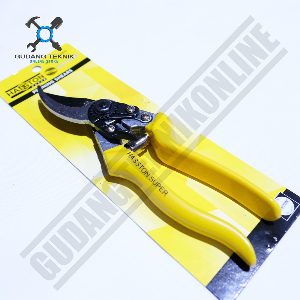 Gunting Dahan Hasston 1353-002 / Gunting Ranting Tanaman Bunga Stek Hasston Super