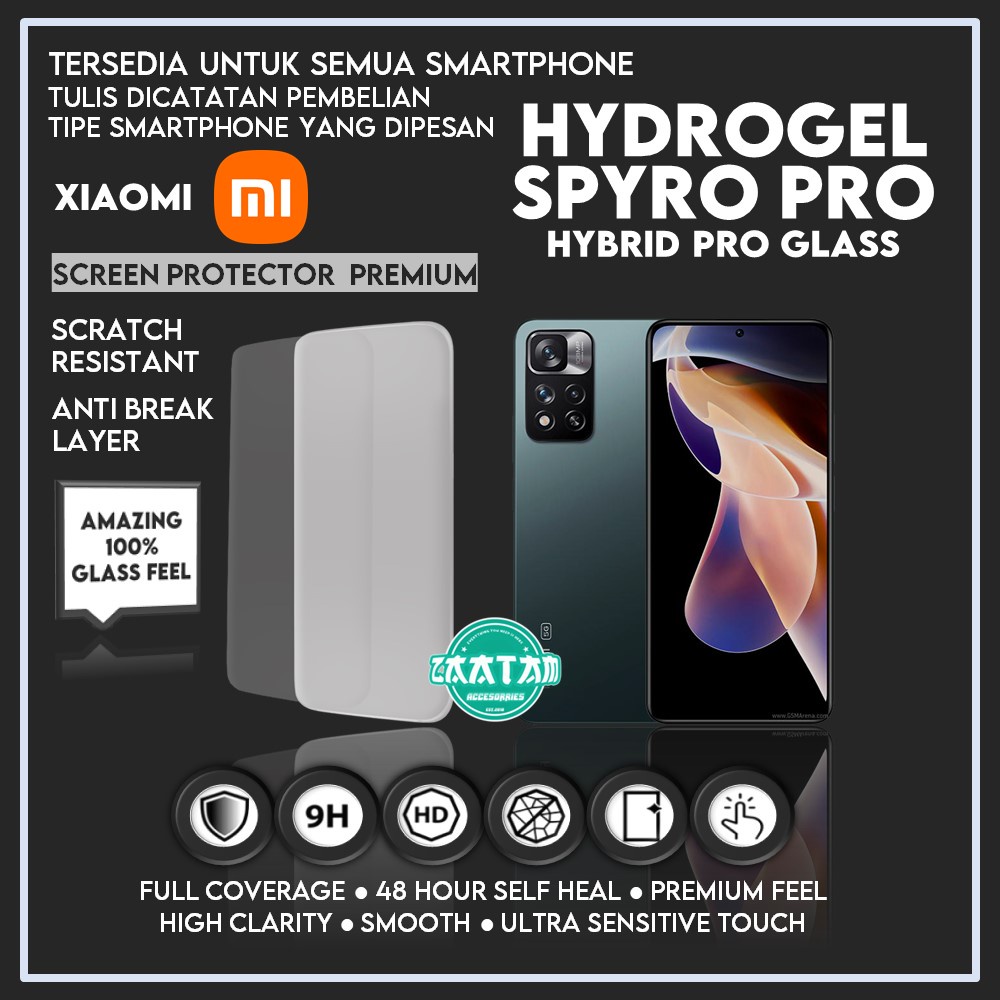PREMIUM HYDROGEL ANTIGORES XIAOMI REDMI K50 PRO K50 GAMING SCREENGUARD