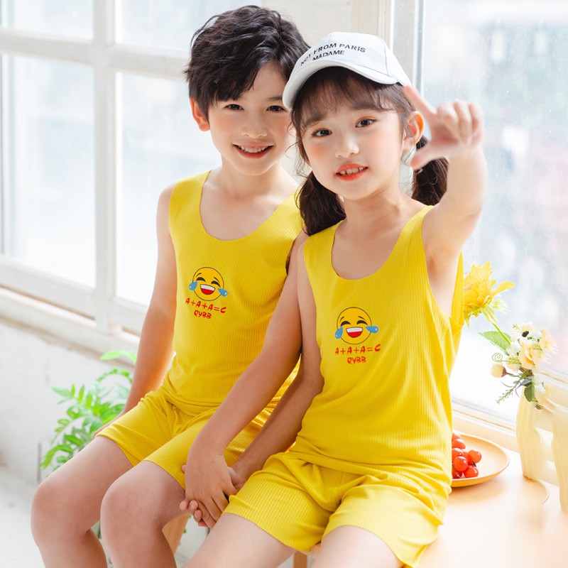 BX001Setelan Singlet Anak / Pakaian Anak / Baju Anak Unisex