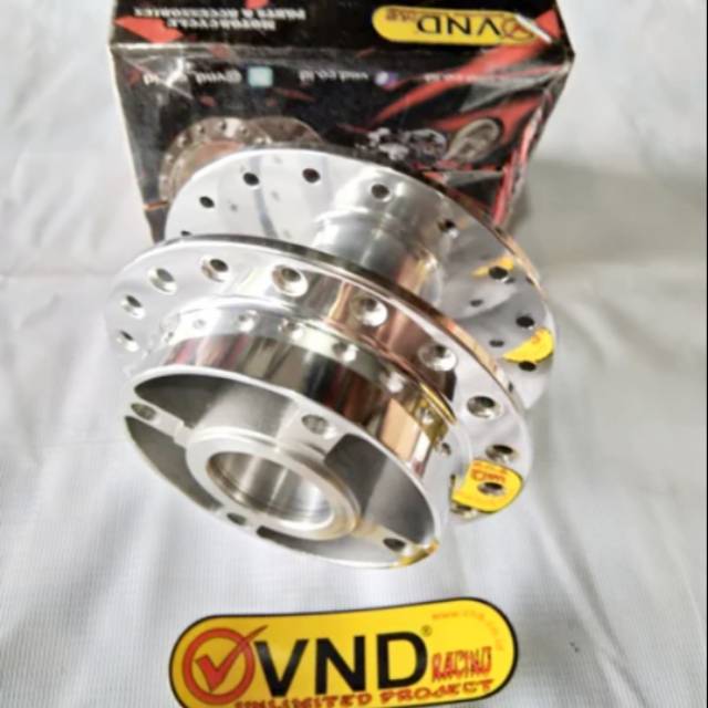 Tromol depan Vnd crome silver beat / scopy / Vario lubang 4 &amp; Mio / mx / jupiter lubang 4