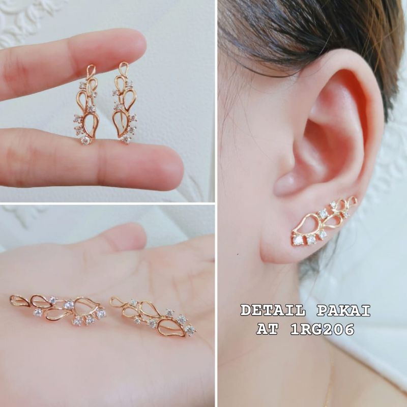 Anting Wanita Titanium Anti Karat Anting Wanita Terlaris