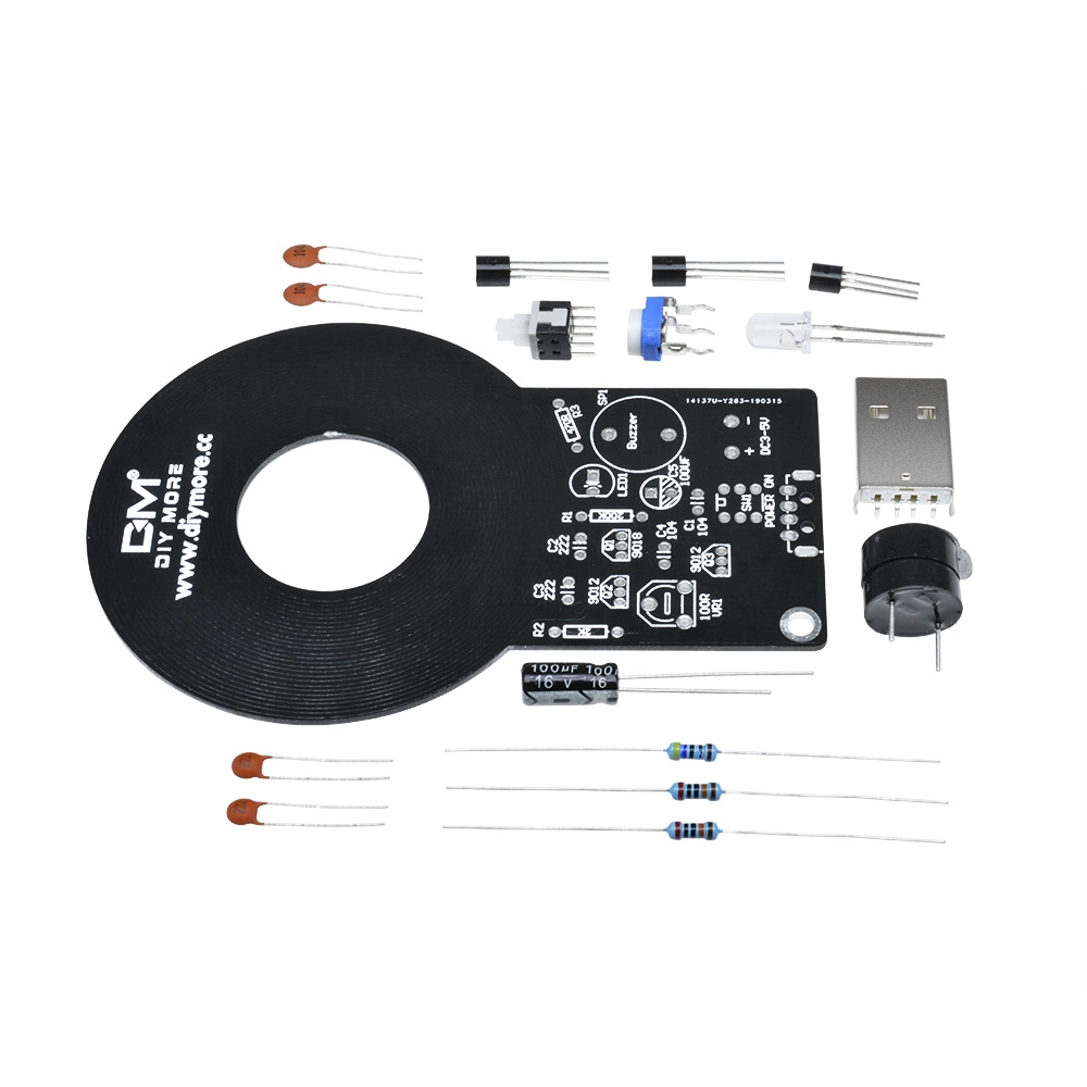 Modul Deteksi Elektronik Bahan Logam Dc 3v-5v Ukuran 60mm