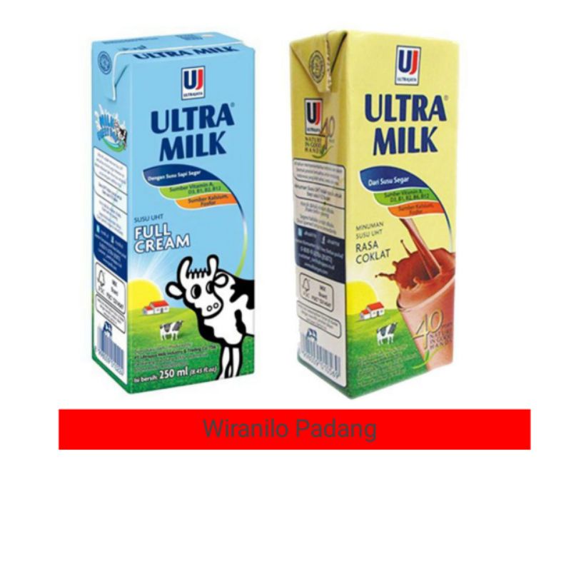 

Ultra Uht Milk 250ml - Wiranilo Padang