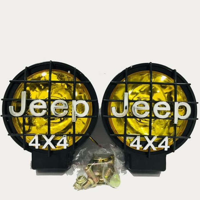 FOGLAMP / LAMPU KABUT LOWIN LW096 JEEP 4x4 - KUNING