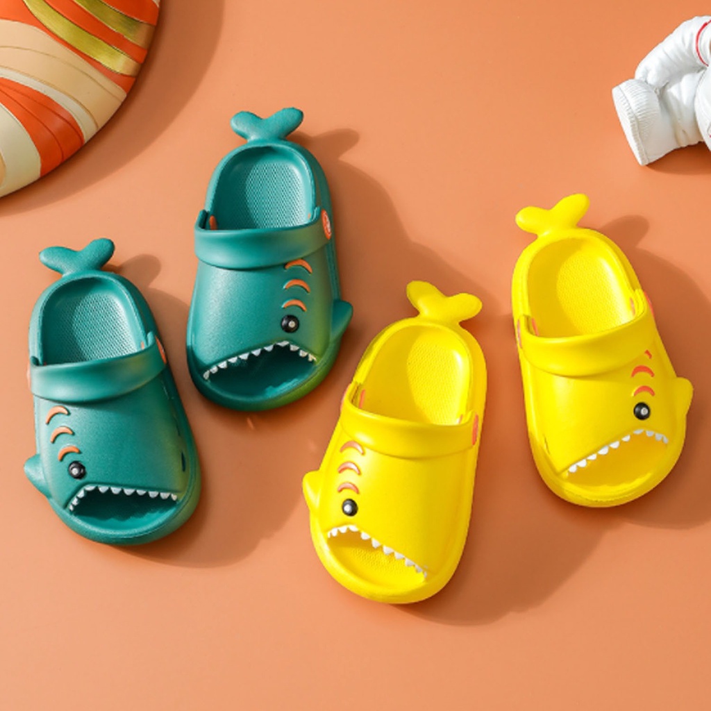 ☀CAMILO☀ Sendal / Sandal Anak Viral Lucu BABY SHARK HIU Import Laki Laki Perempuan/ Sandal Karet / Sandal Anak Lucu / Sandal EVA Anak Import SA0004