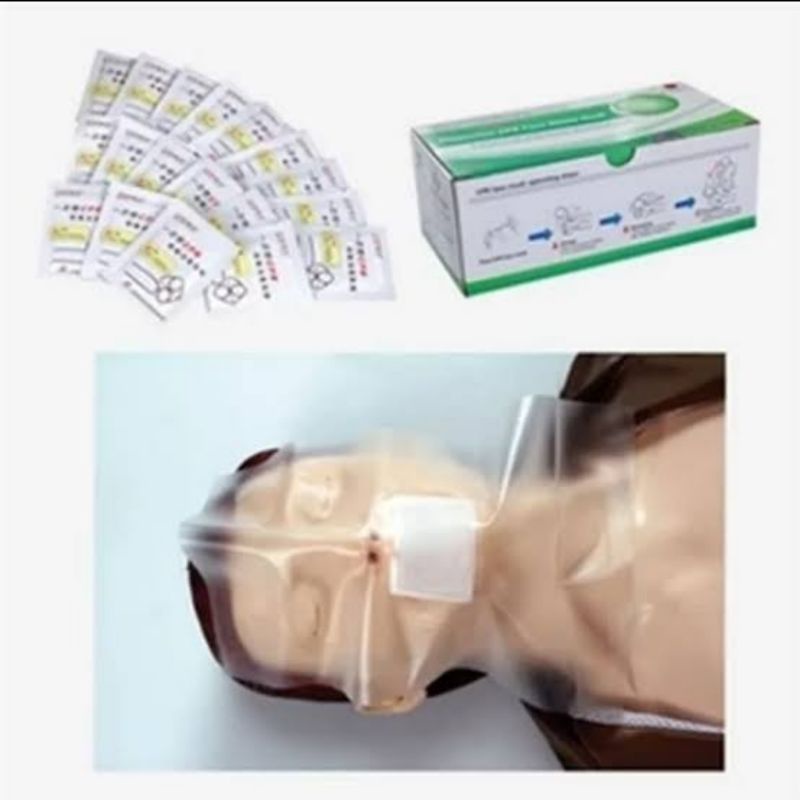 Disposable cpr mask face shield general doctor