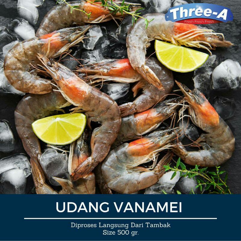 

Udang Vanamei Utuh