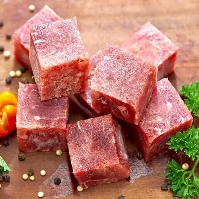 

AUS Saikoro Beef Cut / Daging Sapi Impor / Beef Steak Meltique (Imported Australia)