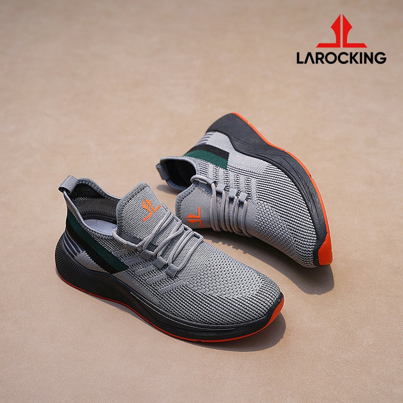 Larocking - Vortex Abu Sepatu Sneakers Running Gym Shoes Sports