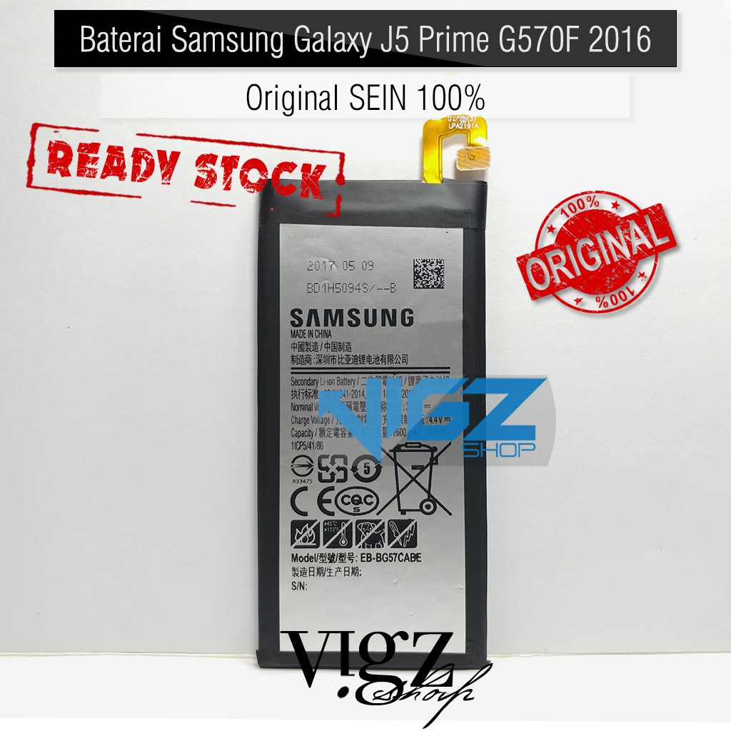 Baterai Samsung Galaxy J5 Pro J530 2017 J5 Prime G570 2016 Original 100%