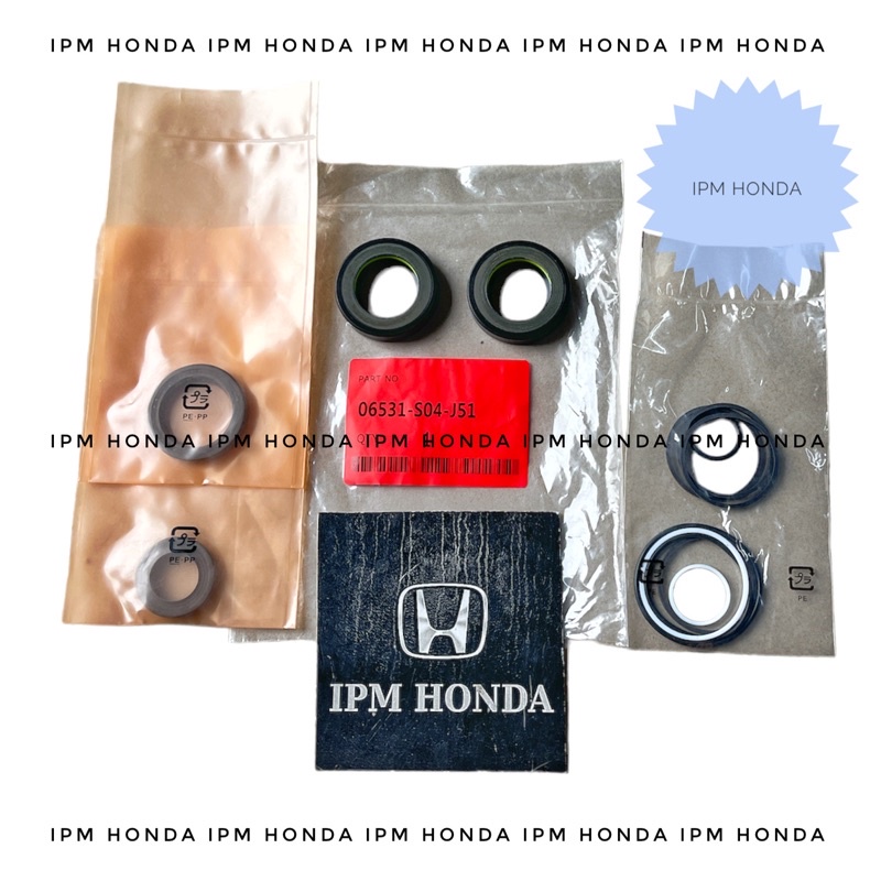 06531 S04 J51 Seal Kit Rack Power Steering Steer Stir With Seal Pinion Bawah Honda City Type Z 1999 2000 2001 2002