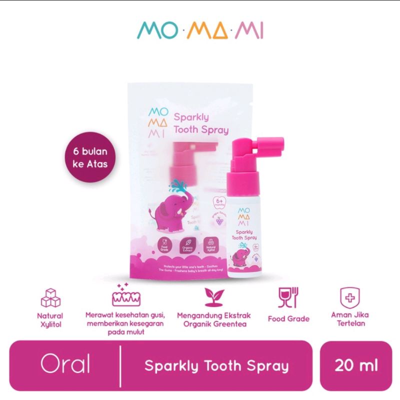 MOMAMI Sparkly Tooth Spray