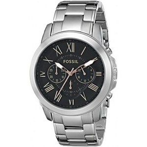 Jam Tangan Pria Fossil Men Quartz Chronograph Stainless Steel Watch (FS4994)