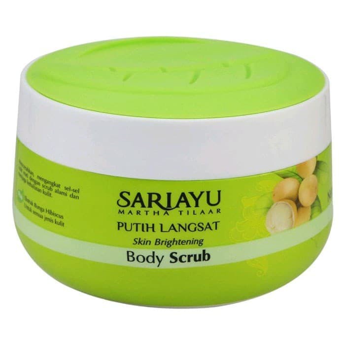 Sariayu Bright Skin Putih Langsat Body Scrub 175gr(Kemasan Baru)