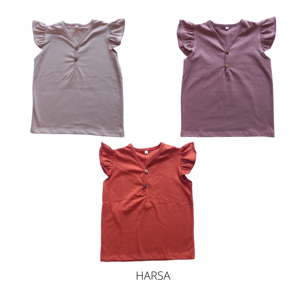 Raya Top | Kaos Ruffle Anak