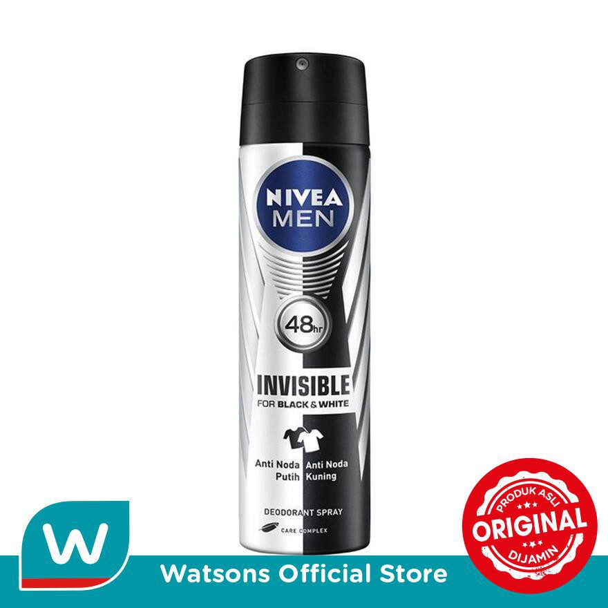 Nivea Men Spray Invisible Black&amp; White 150