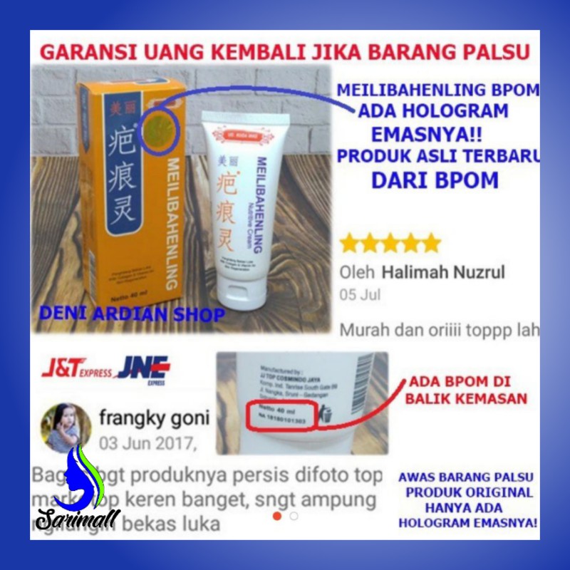 Obat Penghilang Bekas Luka flex hitam Cacar jerawat dalam 2 minggu  Bio Herbal Meilibahenling ASLI