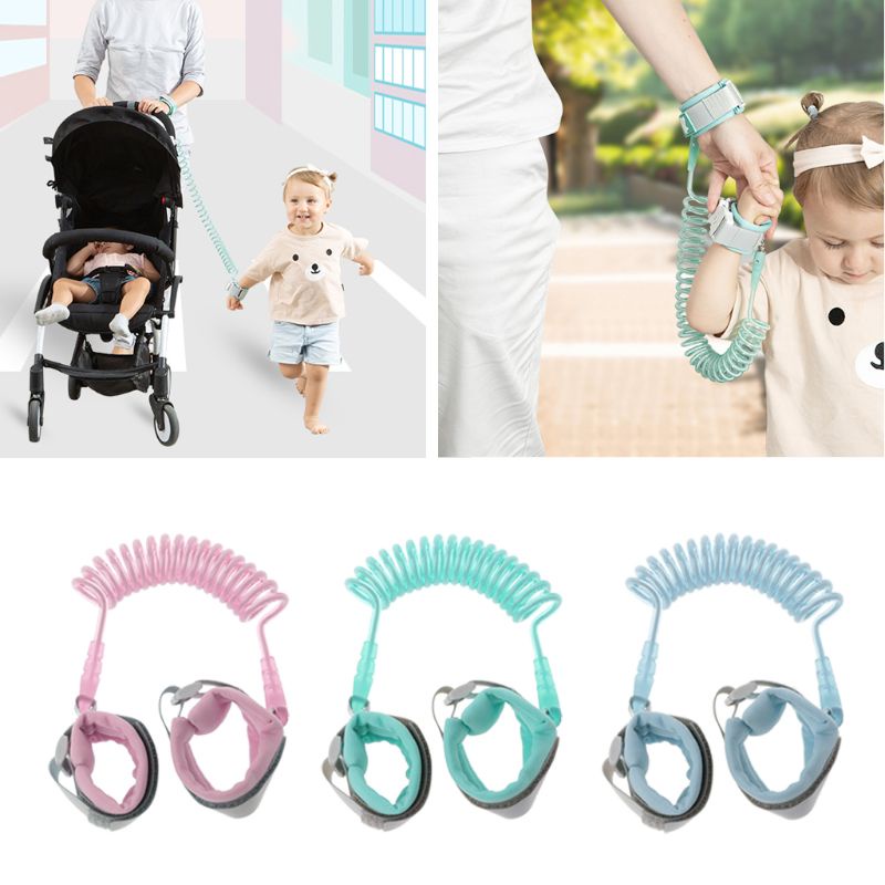 Mary Tali Tuntun Jalan Tarik Pergelangan Adjustable Anti Hilang Untuk Keselamatan Bayi / Anak Walker