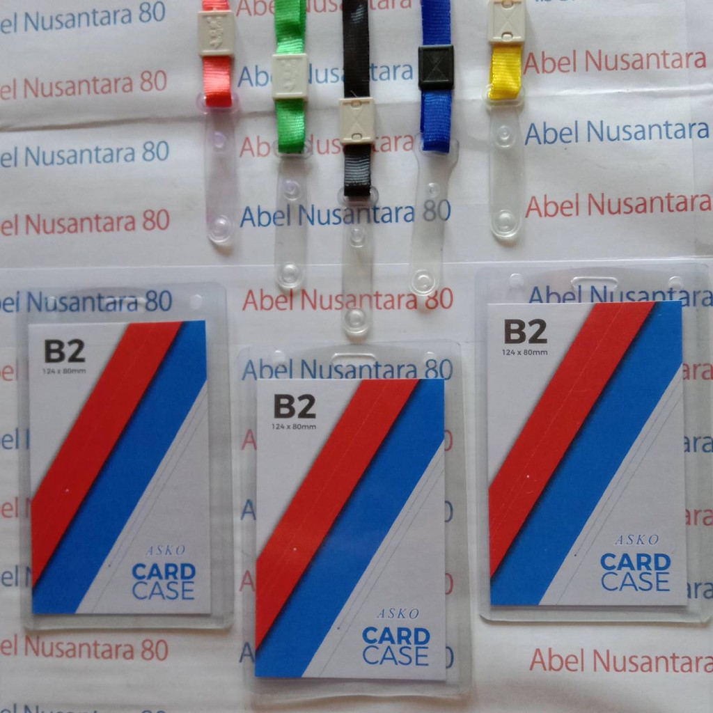 

Paket Card Case B2 dengan Tali Impor Kait Karet 1cm