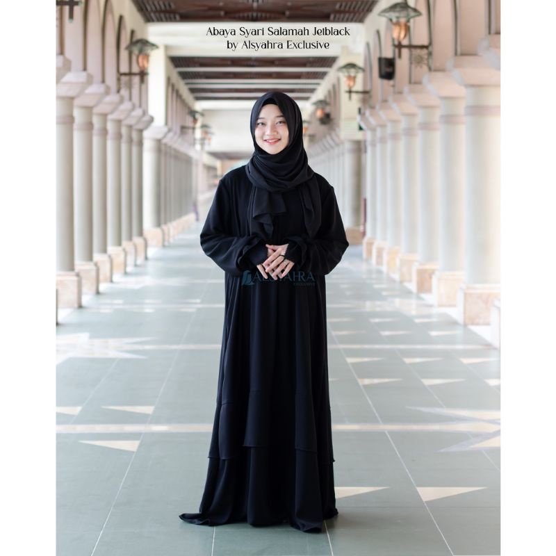 Salamah Jetblack Alsyahra Exclusive