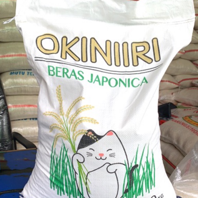 Beras Jepang Okiniiri Premium Japonica Fresh 5kg 20kg Termurah Indonesia