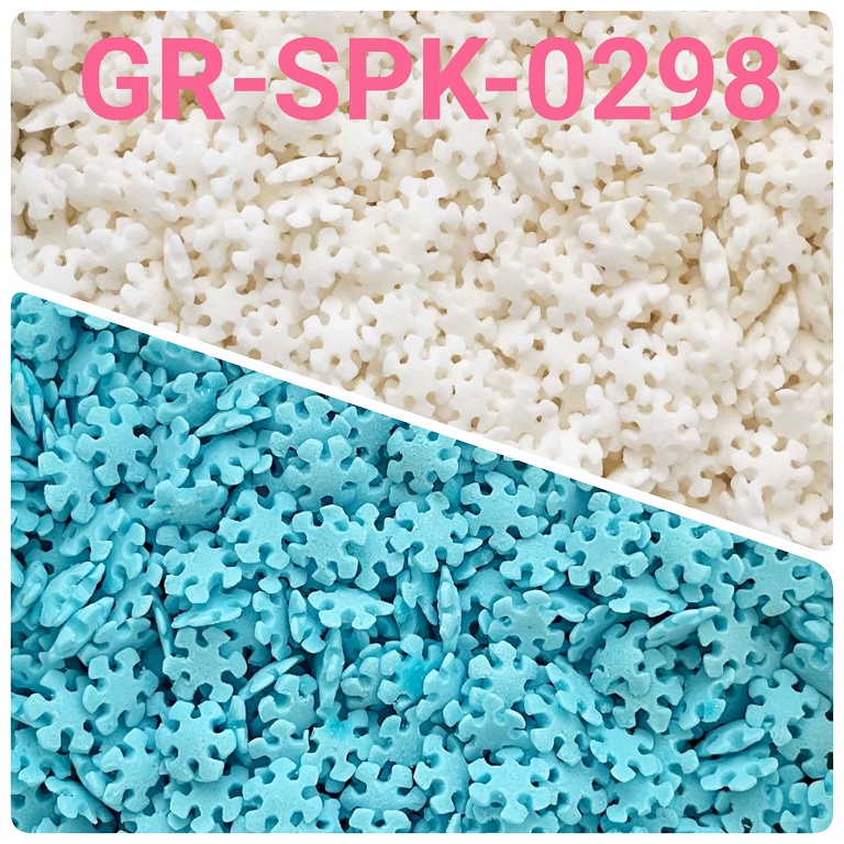 

GR-SPK-0298 Sprinkles sprinkle springkel 1kg kilo snowflake frozen (sprinkles) yamama baking grosir murah sprinkles cake dekorasi mutiara trimit decoration story sprinklestory sprinklesstory sprinkle story yamama baking