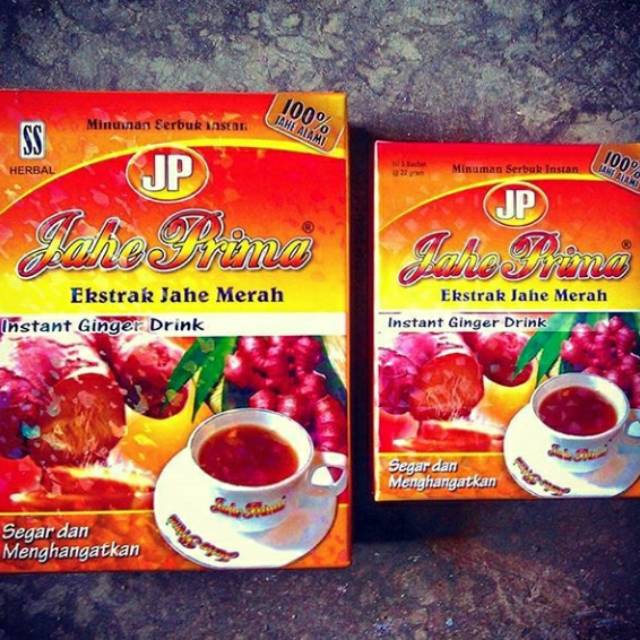 

Jahe Merah serbuk instant JAHE PRIMA 250 gr