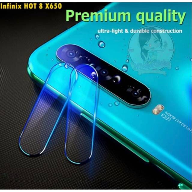 Tempered Glass Camera Infinix Hot 8 - Anti Gores Kamera Infinix Hot 8 X650 Infinix Hot 10 - SC