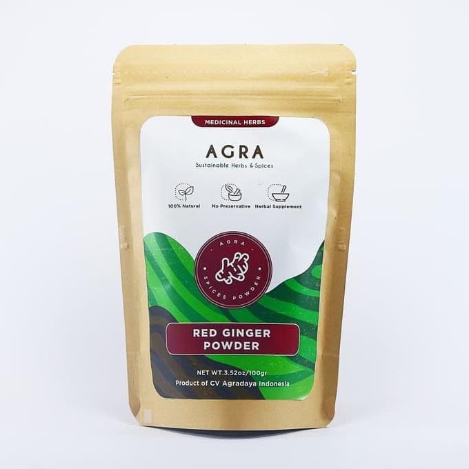 

Agra Red Ginger Powder (Jahe Merah Bubuk) - 50 gram NEW