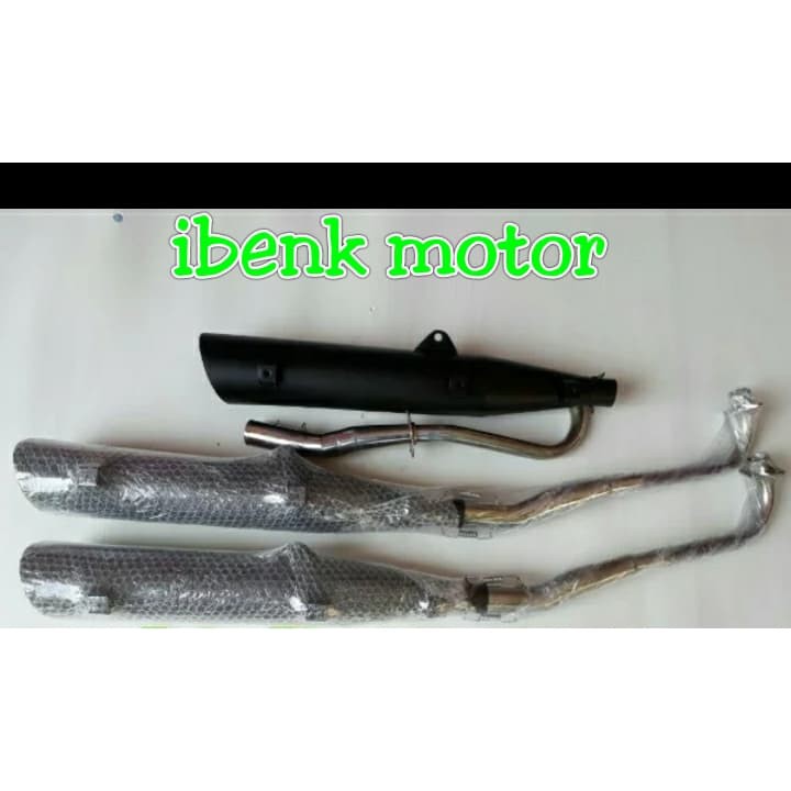 knalpot bobokan model tsugi supra x 125 new