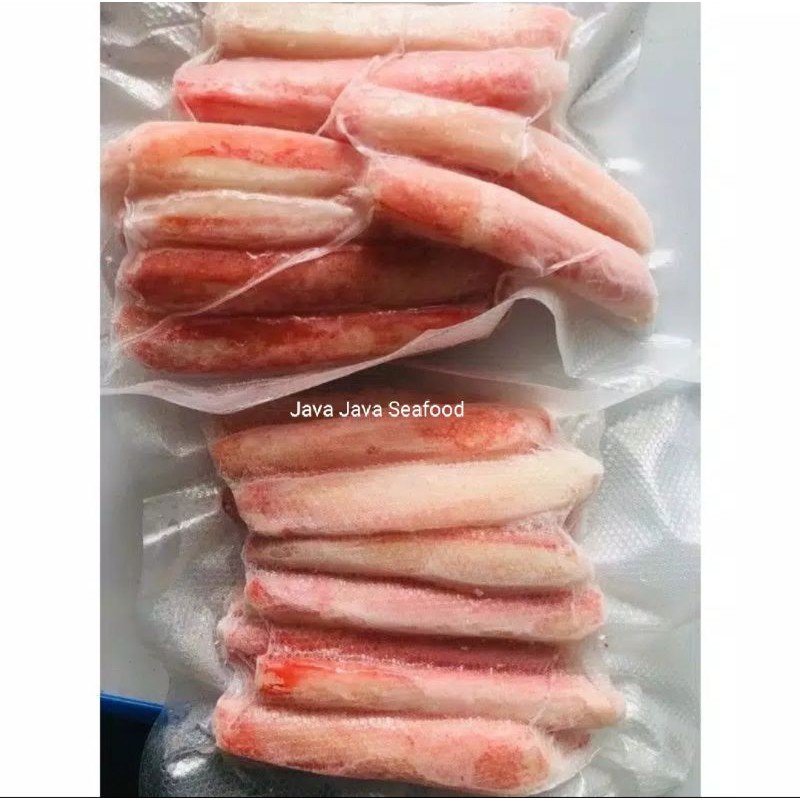 Kaki Kepiting Salju Alaska Kupas
