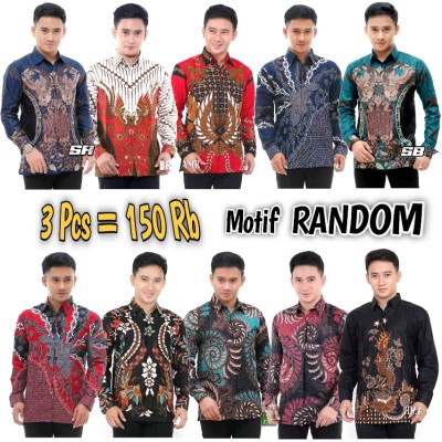 Promo Terbaru Kemeja Batik Pria Sogan Hrb026 Batikaf Notoarto Batik Ipnu-ippnu Hem Pria Bel