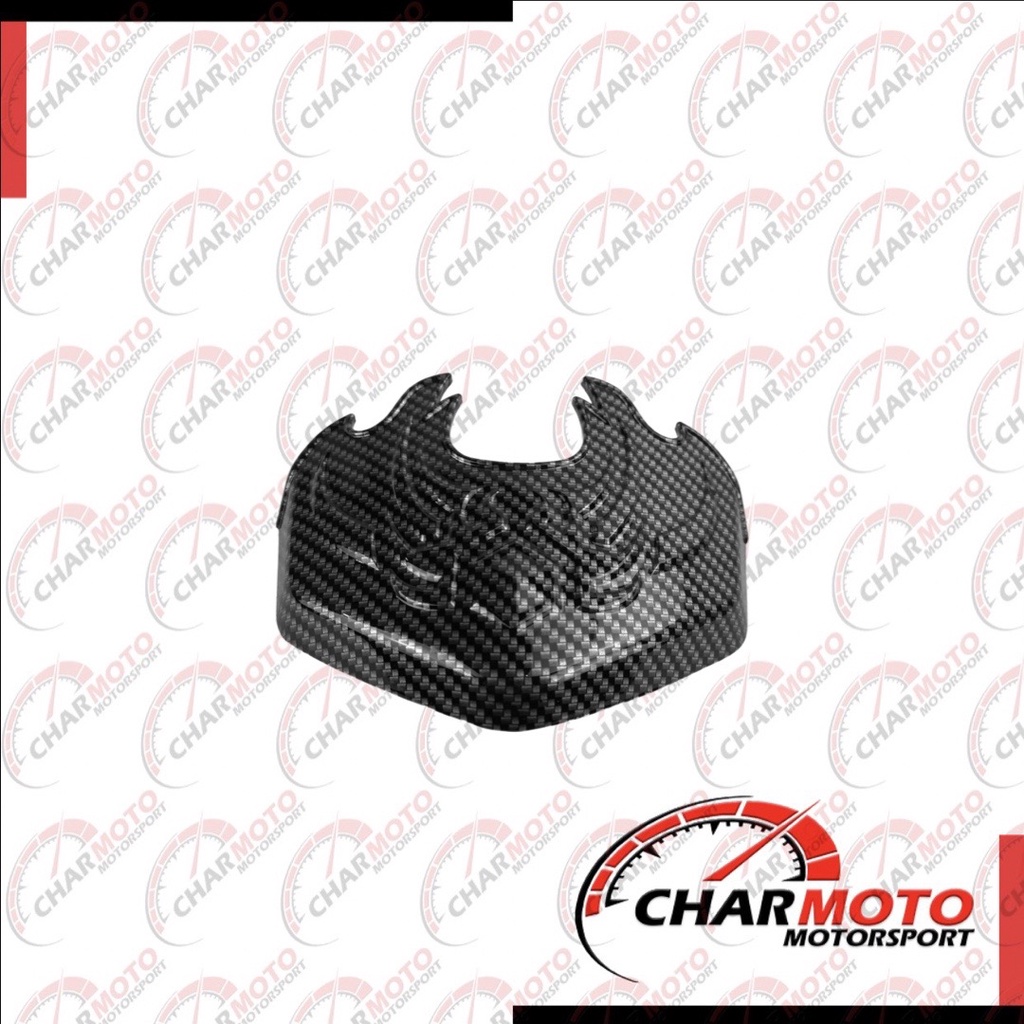 Tutup Cover Variasi Spakbor Depan Honda PCX New 2018 Karbon Carbon Nemo Original PNP - Charmoto