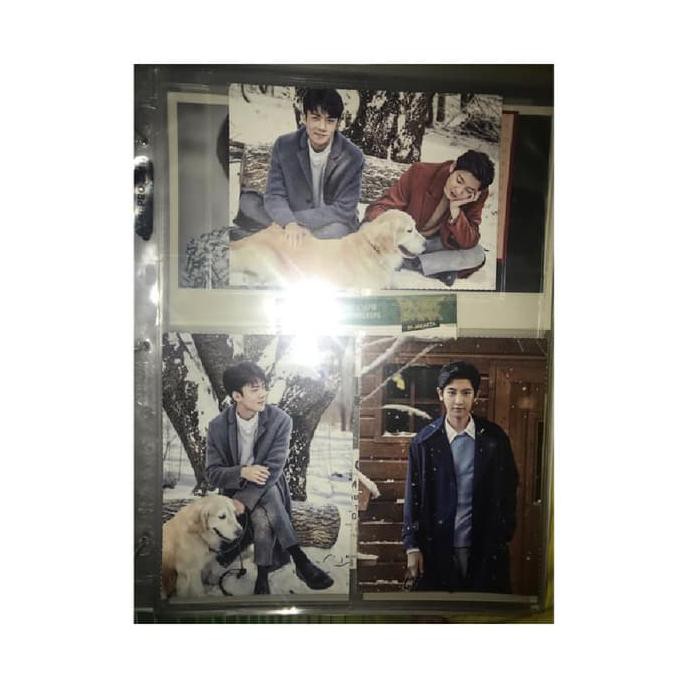 BEST SELLER EXO EXO OFFICIAL NATURE REPUBLIC POSTCARD 2018 CHANYEOL SEHUN