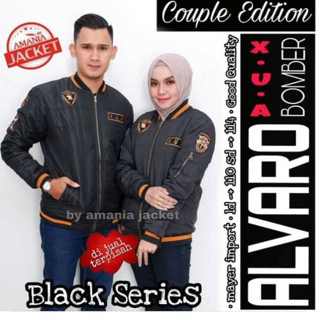 Alvaro bomber couple jaket bomber couple
