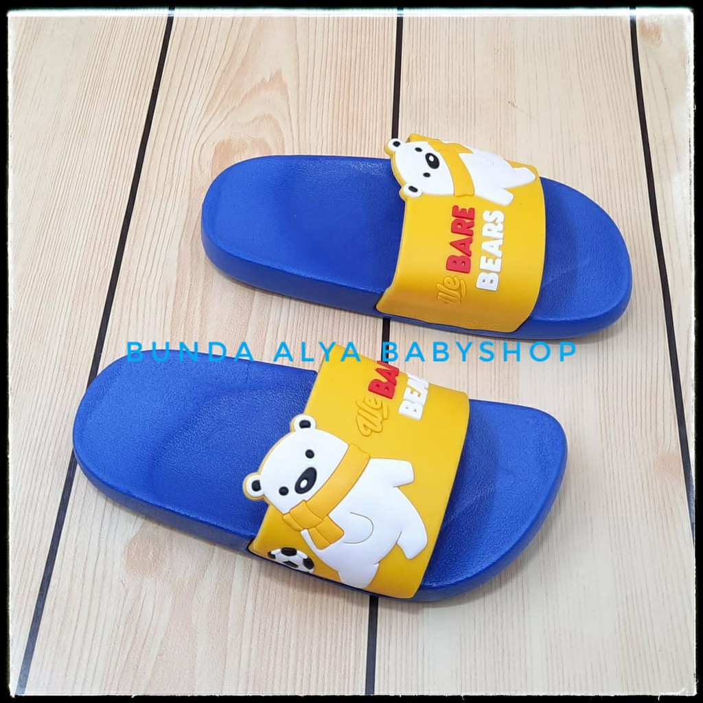 Sandal Anak Perempuan Usia 4 5 Tahun IMPORT BEAR BIRU - Sandal Anak Cewek AntiLicin Size 28-33