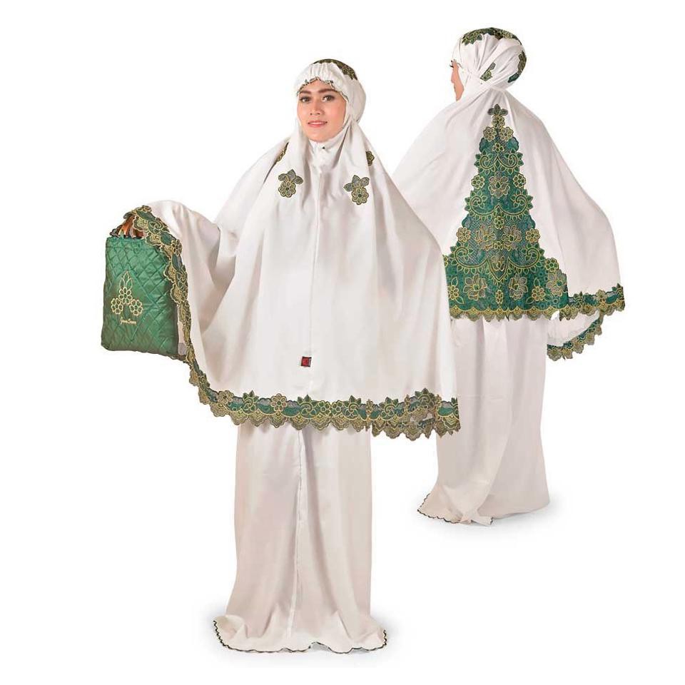 Mukena Cantik Java Seven PUTIH AS COTTON JS 1085