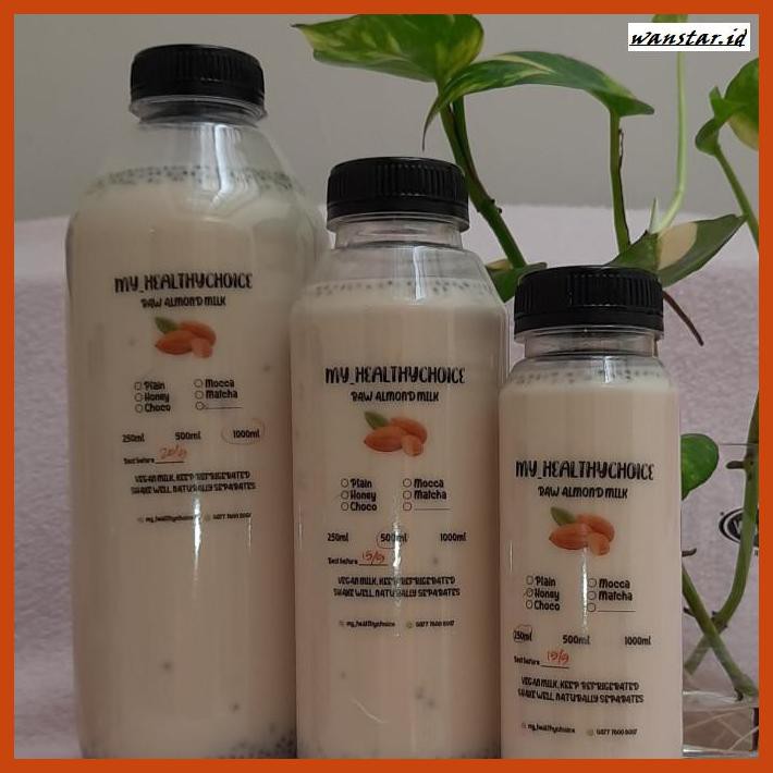 

NUTRISI-BUMIL- SUSU ALMOND 500ML / ALMOND MILK /MINUMAN DIET / BOOSTER ASI - STRAWBERI, 500ML
