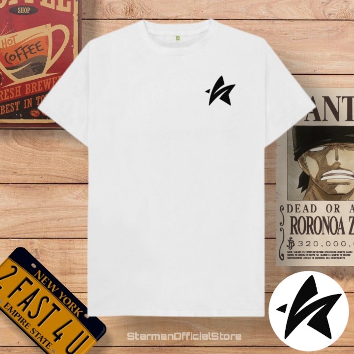 Kaos Distro Unisex STAR Katun Combed 30s / sablon polyflex /polyflex premium / Pakaian Pria Wanita Atasan Cowok Cewek /kaos kekinian / kaos viral / tshirt tumbrl tee basic /SIZE M , L , XL , XXL / kaus oblong oversize kaos murah best seller ready