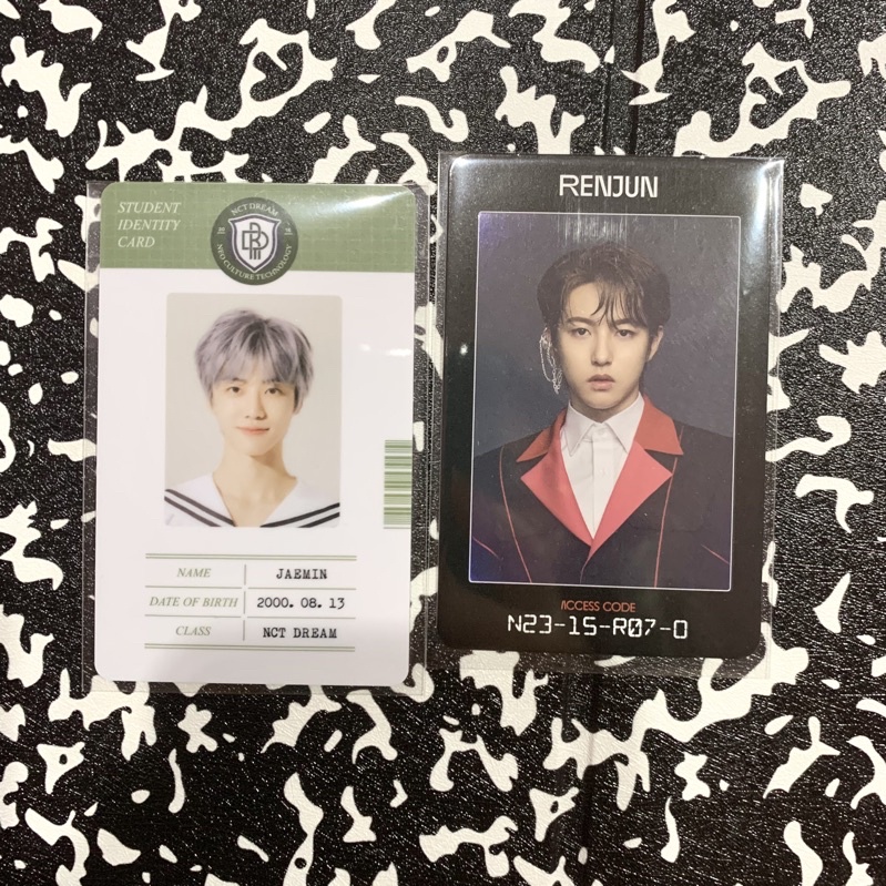 [Damage Clearance Sell] Nct Dream Jaemin B2S Id card Renjun Access Card Ac Arrival Pc Photocard