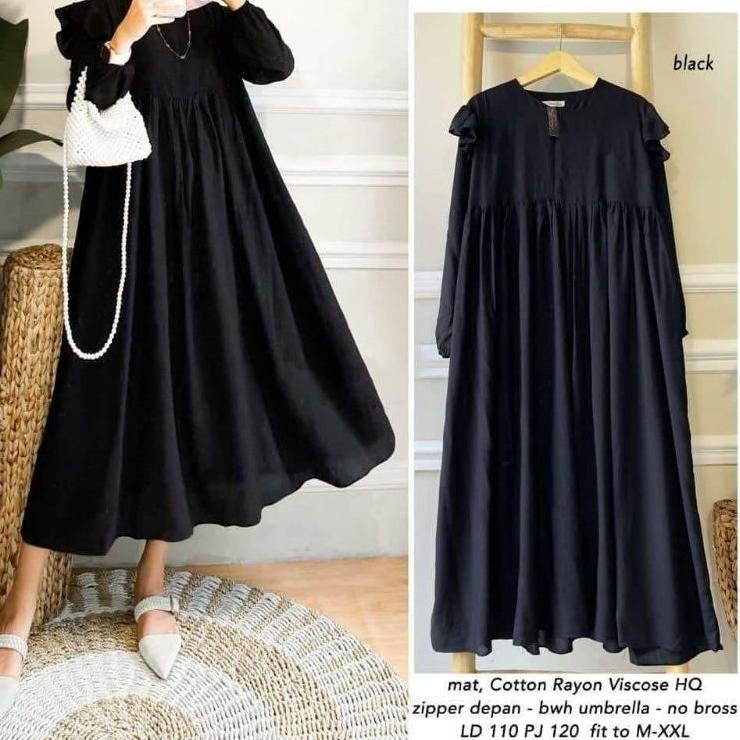 Sanso Midi homey dress rayon viscose Busui motif bunga kecil // /  "KRS. 898256"