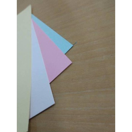 

[KODE 6] Kertas Brief card warna/BC/Tik 200 gsm isi 50 lembar TERLAKU..!!