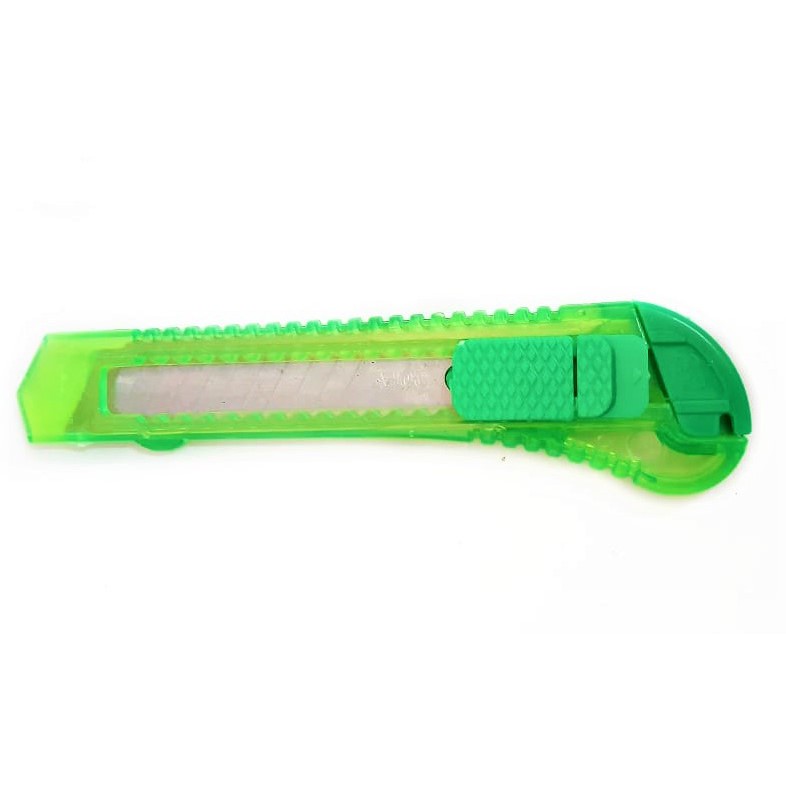 

PISAU CUTTER PLASTIK BESAR TRANSPARANT WARNA RENTENG MURAH