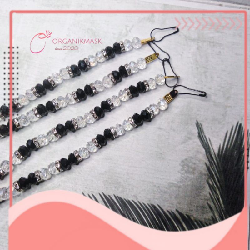 KONEKTOR MASKER KRISTAL /KONEKTOR MASKER HIJAB/KONEKTOR MASKER KRISTAL / PENGAIT MASKER