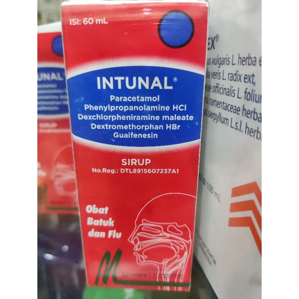 INTUNAL SIRUP obat batuk dan flu 60ml